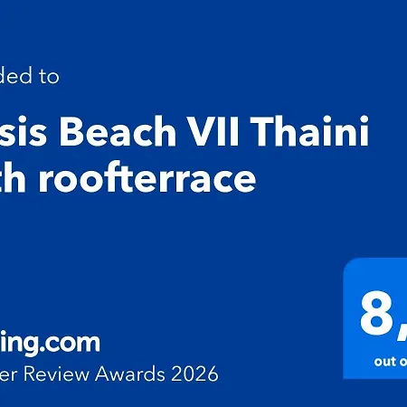 Apartament Oasis Vii Thaini With Roofterrace *